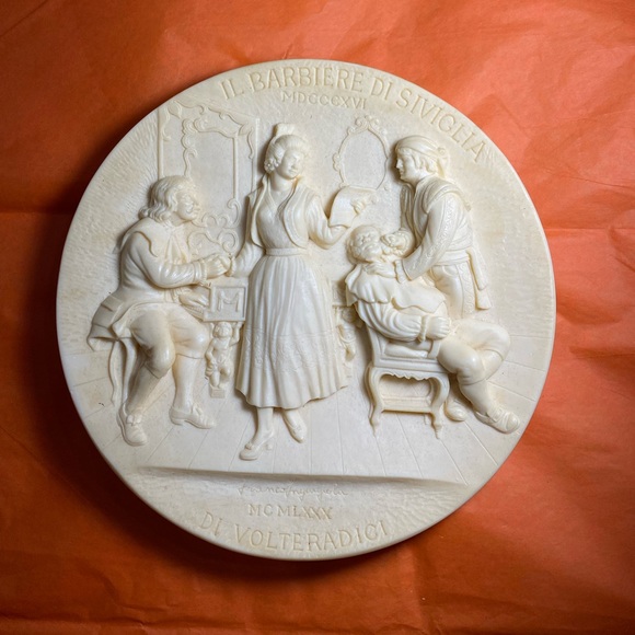 Limited Edition Commemorative Plate of the Opera IL BARBIERE DI SIVIGLIA AA-5378 - Picture 5 of 6